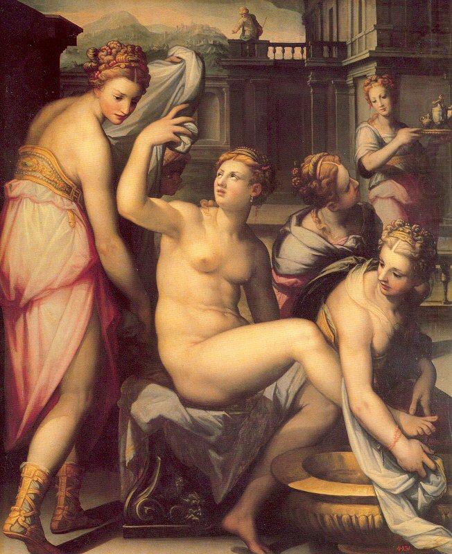 Bathsheba Bathing, Naldini, Giovanni Battista